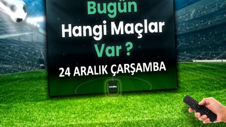 Bugünkü maç takvimi | 26 Aralık bugün kimin maçı var?