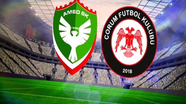 Amedspor Çorum FK maçı canlı izle: Amedspor Çorum FK maçı saat kaçta, hangi kanalda?