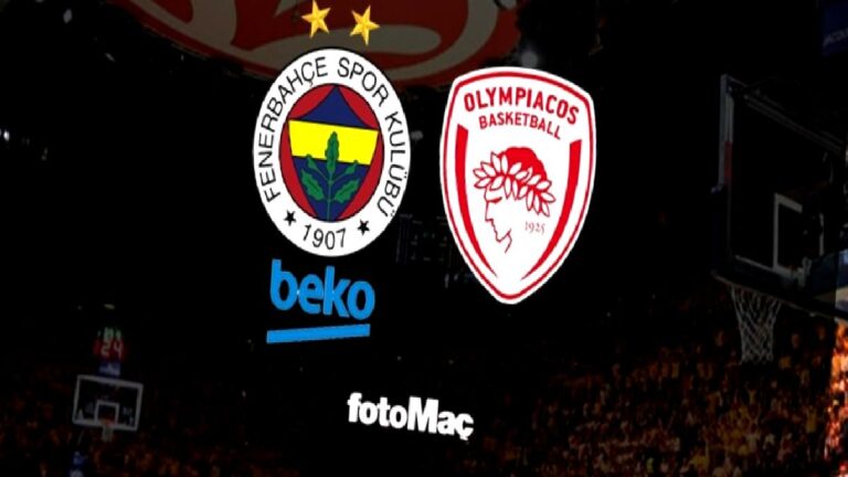 Fenerbahçe Beko-Olympiakos MAÇI CANLI | Ne zaman, saat kaçta ve hangi kanalda?