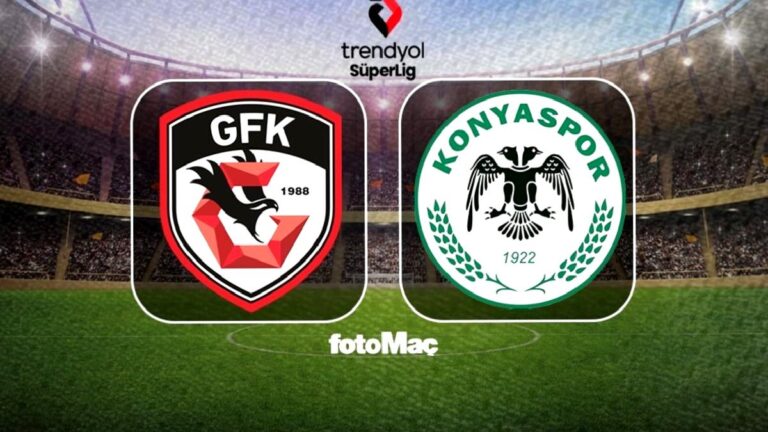 Gaziantep FK – Konyaspor maçı CANLI İZLE | Trendyol Süper Lig canlı