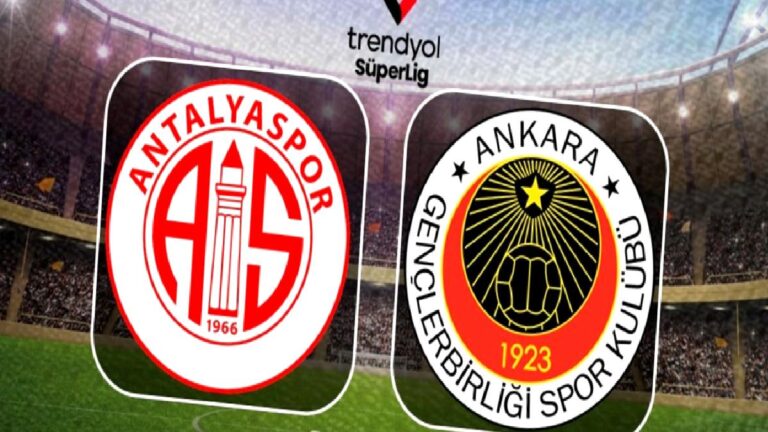 Hesap.com Antalyaspor – Gençlerbirliği maçı ne zaman, saat kaçta, hangi kanalda?