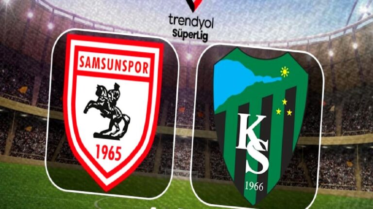 Samsunspor-Kocaelispor maçı ne zaman, saat kaçta ve hangi kanalda? Süper Lig 19. hafta maçı