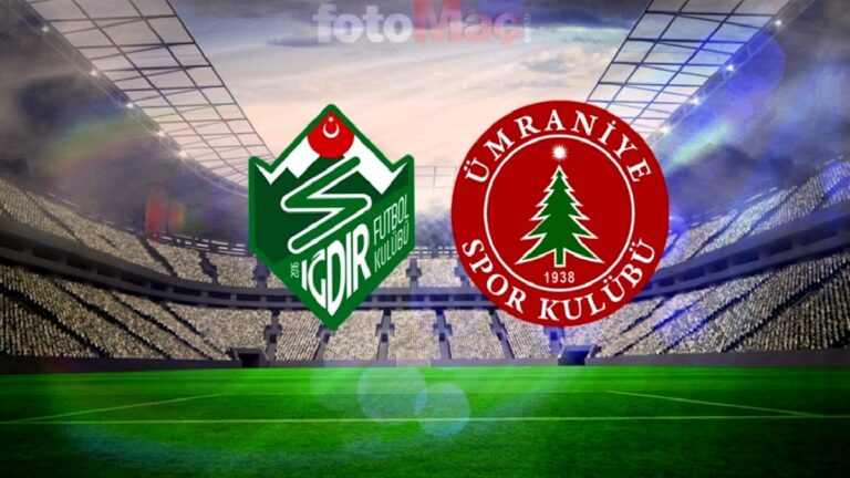 Alagöz Holding Iğdır FK-Eminevim Ümraniyespor maçı: Saat kaçta, hangi kanalda?