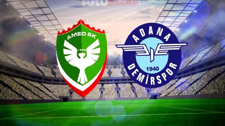 Amedspor – Adana Demirspor maçı ne zaman, saat kaçta, hangi kanalda?
