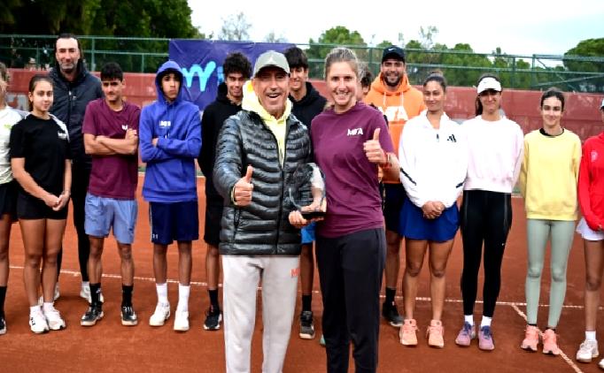 Antalya’da yetişen genç tenisçiler dünya kortlarında boy gösteriyor