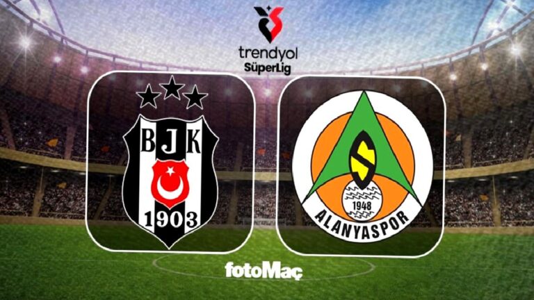 Beşiktaş – Corendon Alanyaspor maçı ne zaman, saat kaçta ve hangi kanalda?