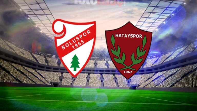 Boluspor-Atakaş Hatayspor maçı | Ne zaman, saat kaçta, hangi kanalda?