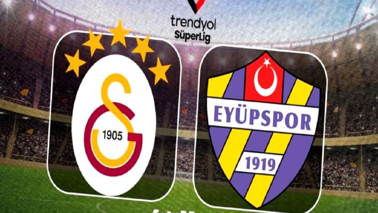 Galatasaray-İkas Eyüpspor maçı canlı: Ne zaman, saat kaçta, hangi kanalda?