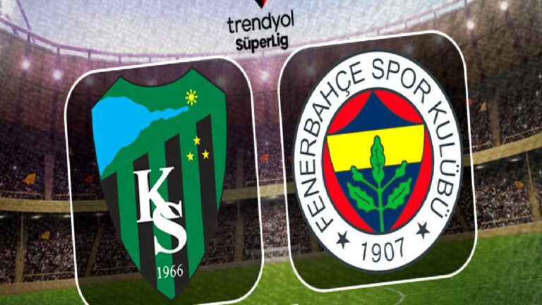 Kocaelispor-Fenerbahçe MAÇI CANLI İZLE | FB maçı şifresiz nasıl izlenir?