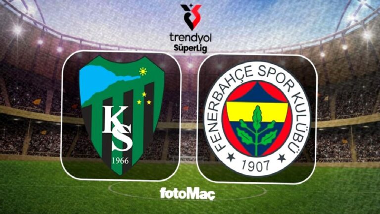 Kocaelispor – Fenerbahçe maçı ne zaman, saat kaçta ve hangi kanalda?