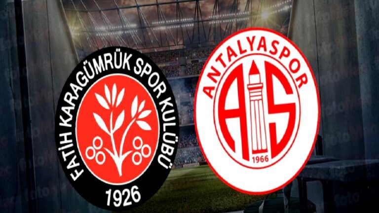 Mısırlı.com.tr Fatih Karagümrük-Hesap.com Antalyaspor | CANLI