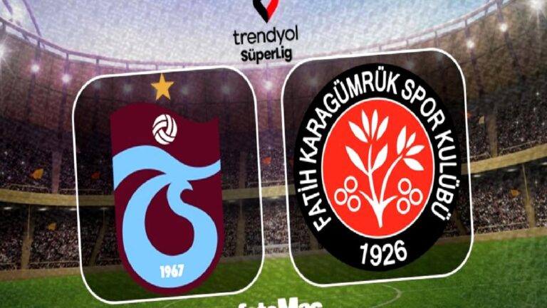 Trabzonspor-Fatih Karagümrük maçı ne zaman, saat kaçta ve hangi kanalda?