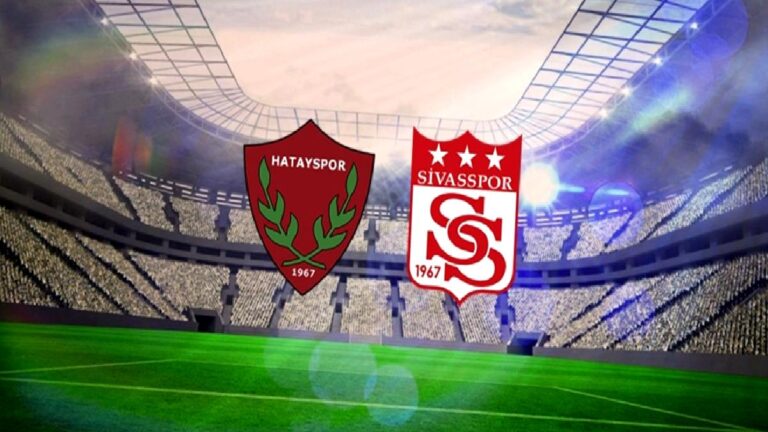 Atakaş Hatayspor-Özbelsan Sivasspor maçı izle: Saati ve canlı yayın kanalı!