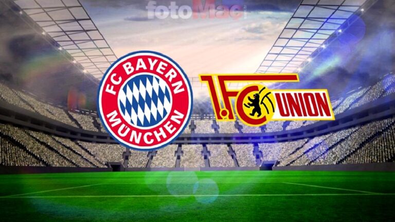 Bayern Münih-Union Berlin maçı saat kaçta, hangi kanalda?