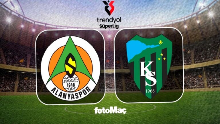Corendon Alanyaspor-Kocaelispor maçı ne zaman, saat kaçta ve hangi kanalda?