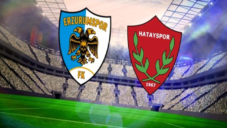 Erzurumspor FK-Hatayspor MAÇI CANLI | Ne zaman, saat kaçta ve hangi kanalda?