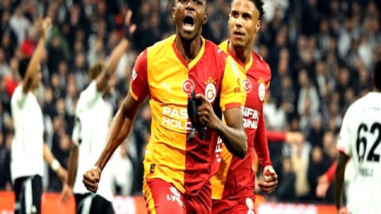 Galatasaray Beşiktaş’ı Osimhen’le geçti: İşte maçın özeti