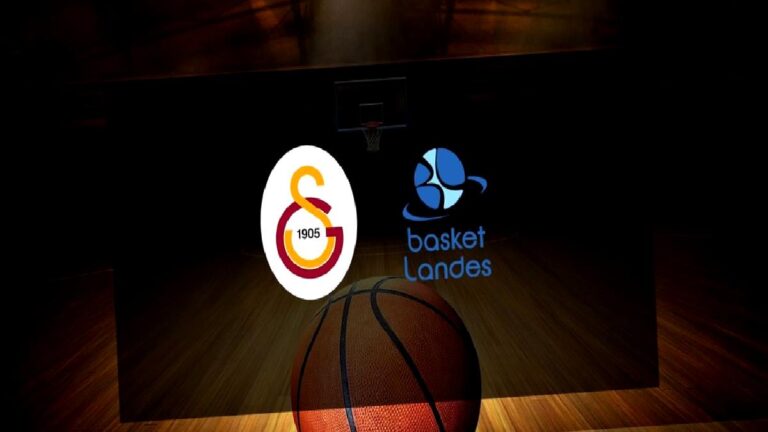 Galatasaray Çağdaş Faktoring-Basket Landes maçı CANLI | Saati ve kanalı!
