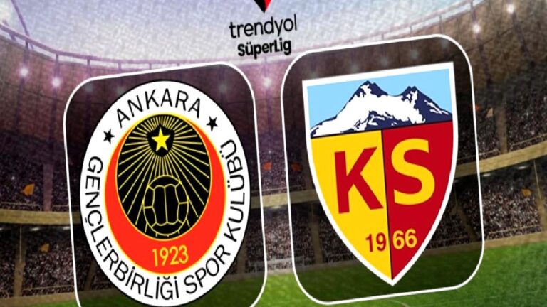 Gençlerbirliği-Zecorner Kayserispor maçı ne zaman, saat kaçta, hangi kanalda?