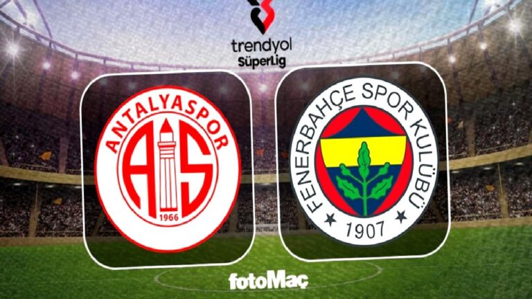 Hesap.com Antalyaspor – Fenerbahçe maçı ne zaman, saat kaçta, hangi kanalda?