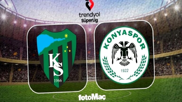 Kocaelispor-TÜMOSAN Konyaspor | CANLI