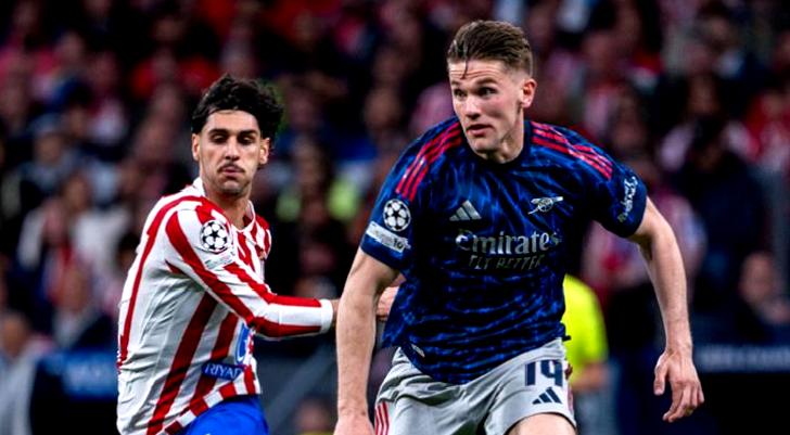 Atletico Madrid ile Arsenal, kıyasıya geçen maçta yenişemedi!