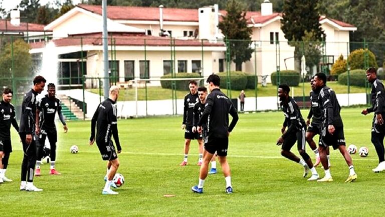 Beşiktaş, kupada Corendon Alanyaspor ile yapacağı maçın hazırlıklarını sürdürdü!