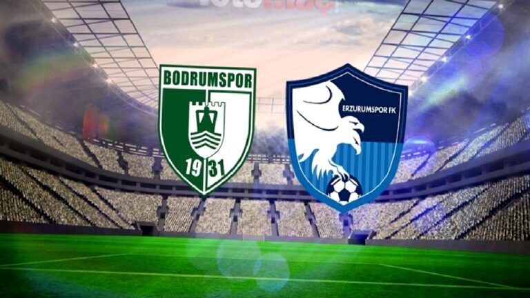 Bodrumspor – Erzurumspor maçı saat kaçta, hangi kanalda?