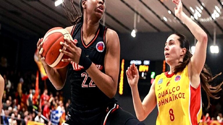 ÇİMSA ÇBK Mersin, deplasmanda Yunanistan temsilcisi Athinaikos Qualco’yu 85-80 yendi