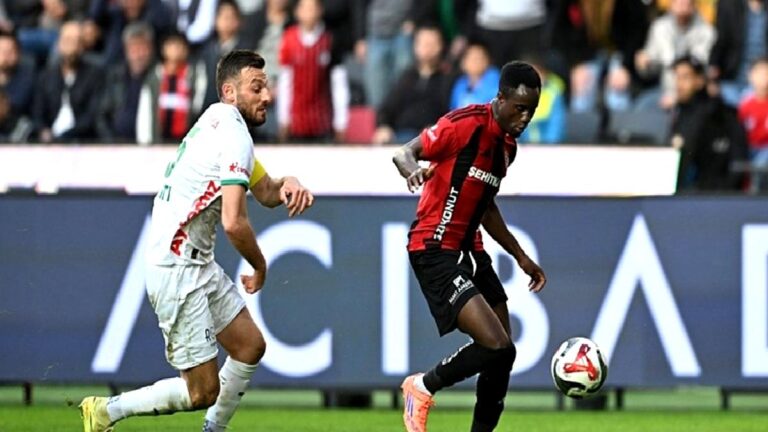 Gaziantep FK ile Corendon Alanyaspor yenişemedi!