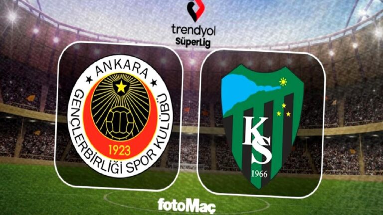 Gençlerbirliği – Kocaelispor maçı saat kaçta, hangi kanalda?