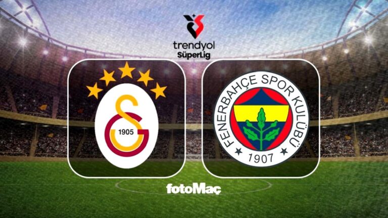 GS – FB maçı saat kaçta, hangi kanalda? Muhtemel 11’ler!