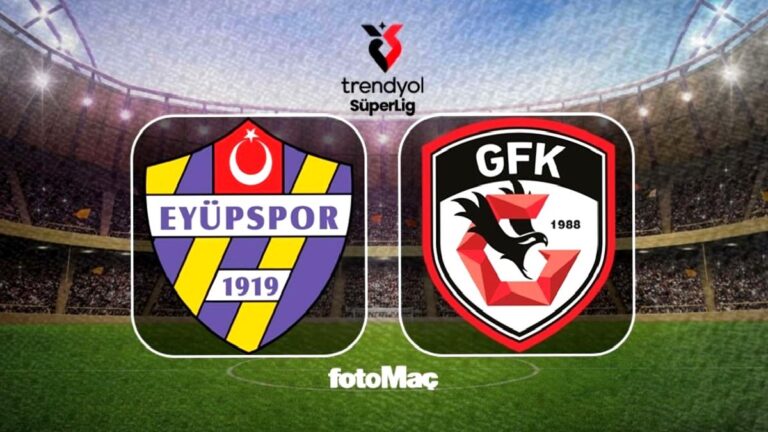 İkas Eyüpspor-Gaziantep FK CANLI | Trendyol Süper Lig CANLI MAÇ