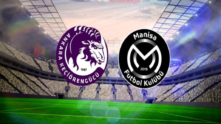 Keçiörengücü – Manisa FK maçı saat kaçta, hangi kanalda?