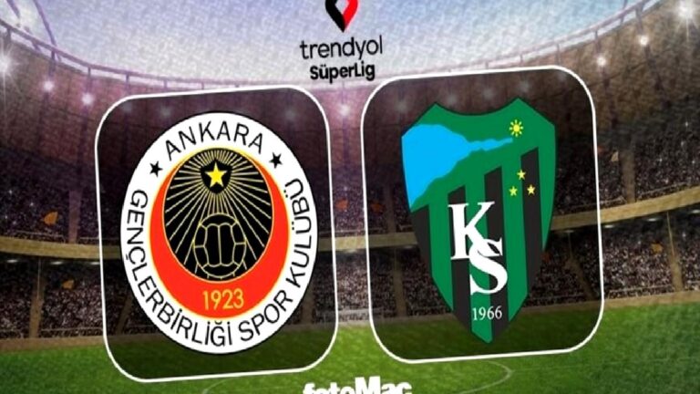 Natura Dünyası Gençlerbirliği-Kocaelispor maçı CANLI | Trendyol Süper Lig