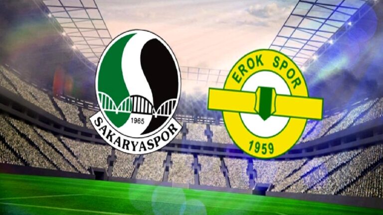 Sakaryaspor – Esenler Erokspor maçı saat kaçta, hangi kanalda?