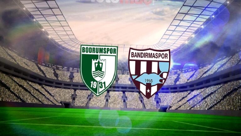 Sipay Bodrum FK-Özbeyli Bandırmaspor maçı ne zaman? Saat kaçta ve hangi kanalda?