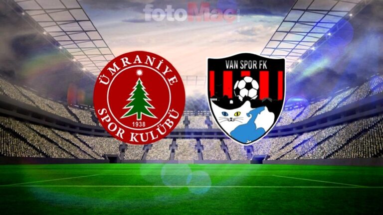 Ümraniyespor-Vanspor maçı saat kaçta, hangi kanalda? (CANLI)