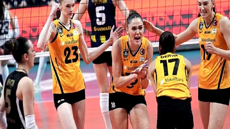 VakıfBank, Fenerbahçe Medicana’yı mağlup ederek şampiyon oldu!