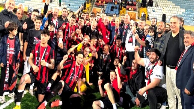 1. Amatör Küme Şampiyonu Reşadiye Termalspor!