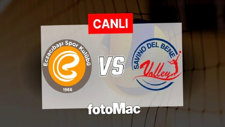 Eczacıbaşı – Scandicci maçı TRT Spor canlı yayın linki