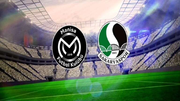 Manisa FK-Sakaryaspor maçı CANLI izle: Ne zaman, saat kaçta, hangi kanalda?