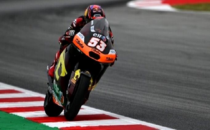 Milli motosikletçi Deniz Öncü, İtalya’daki Moto2 Dünya Şampiyonası’nda 10. oldu