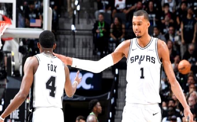 NBA’de Timberwolves’u farklı yenen Spurs, seriyi 1-1 yaptı