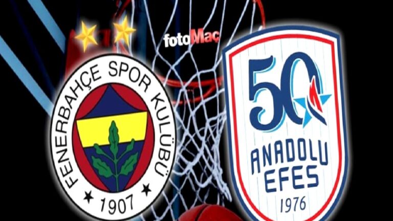 Fenerbahçe Beko-Anadolu Efes play-off maçı ne zaman, saat kaçta ve hangi kanalda?