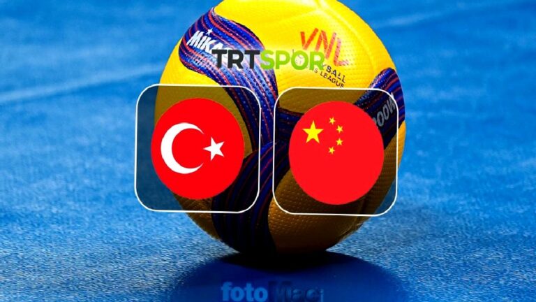 TRT Spor voleybol maçı izle: Türkiye – Çin şifresiz HD canlı izle