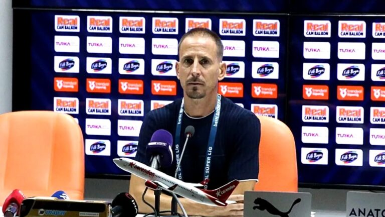 Alanyaspor Teknik Direktörü Joao Pereira: Beşiktaş’a net pozisyon vermedik!