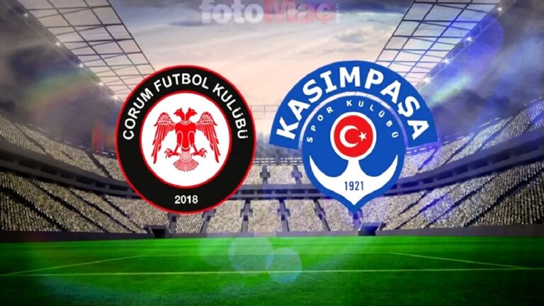 Arca Çorum FK – Kasımpaşa maçı CANLI | Trendyol Süper Lig CANLI MAÇ