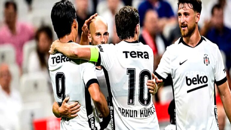 Beşiktaş sahasında Hradec Kralove’yi yenerek turladı!