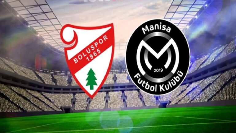 Boluspor-Manisa FK maçı CANLI izle: Ne zaman, saat kaçta, hangi kanalda?